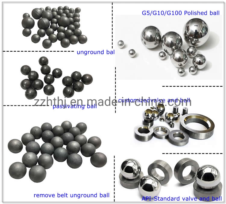 Tungsten Carbide Alloy Oil Valve Ball Stellite Ball Ceramic for Sucker Rod Pump