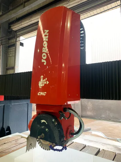 Italienische Software Hualong Machinery 5-Achsen-CNC-Brückensäge-Steinschneidemaschine für Granit-Marmor-Quarz-Porzellan-Arbeitsplattenfliesen-Herstellungsmaschine in Kanada