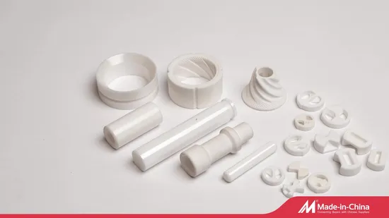 Kundenspezifische Herstellung von Keramikteilen mit Zirkonoxidstruktur für die Industrie